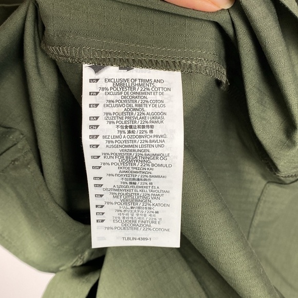 5.11 Tactical Men's Flex-tac TDU Green Ripstop Short Sleeve Shirt size XL - Picture 10 of 12